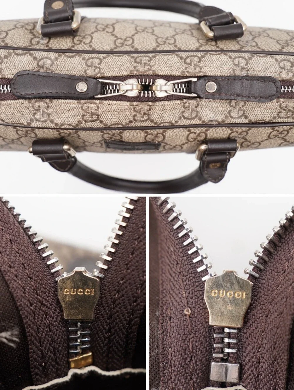 CO08 💟 GUCCI GG Plus Monogram Briefcase